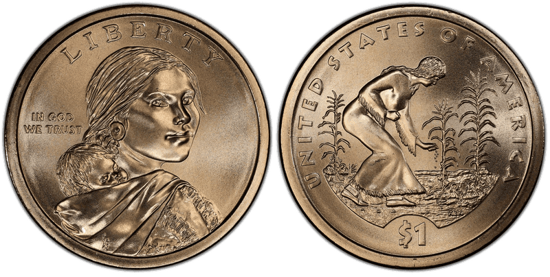 2009 (P) Native American Dollar - Position A