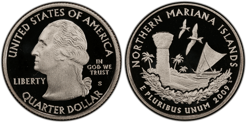 2009 (S) Proof Northern Mariana Islands Quarter
