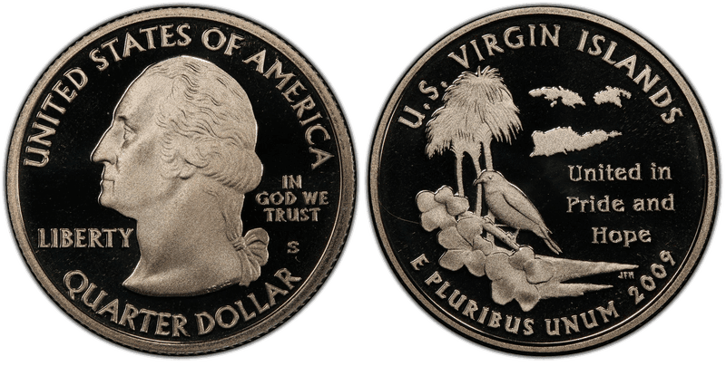 2009 (S) Proof U.S. Virgin Islands Quarter