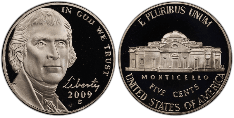 2009 (S) Proof Jefferson Nickel