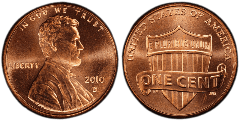 Lincoln Shield Cents 2010 to Date