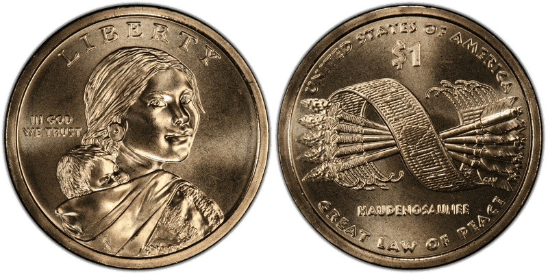 2010 (D) Native American Dollar - Position B