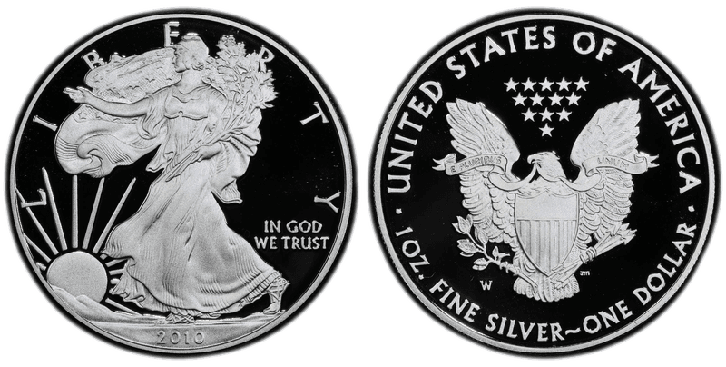 2010 (W) Proof American Silver Eagle