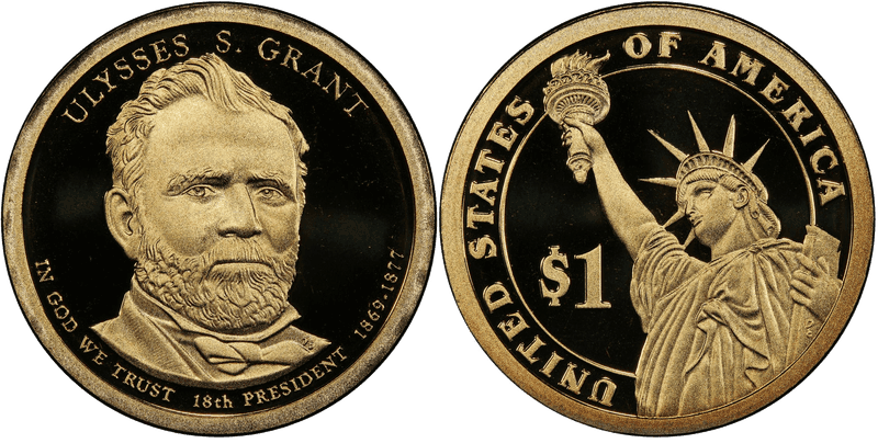 2011 (S) Proof Presidential Dollar - Ulysses S. Grant