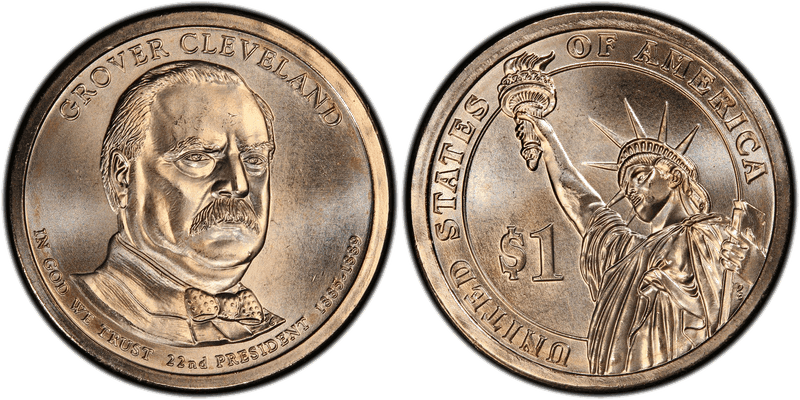 2012 (P) Presidential Dollar - Grover Cleveland 22nd, Position B