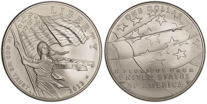 2012 (P) Star-Spangled Banner Dollar