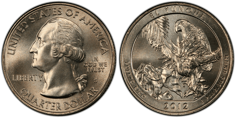 2012 (S) El Yunque National Park Quarter