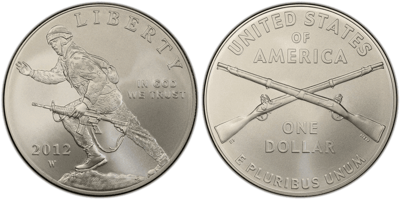2012 (W) Infantry Dollar