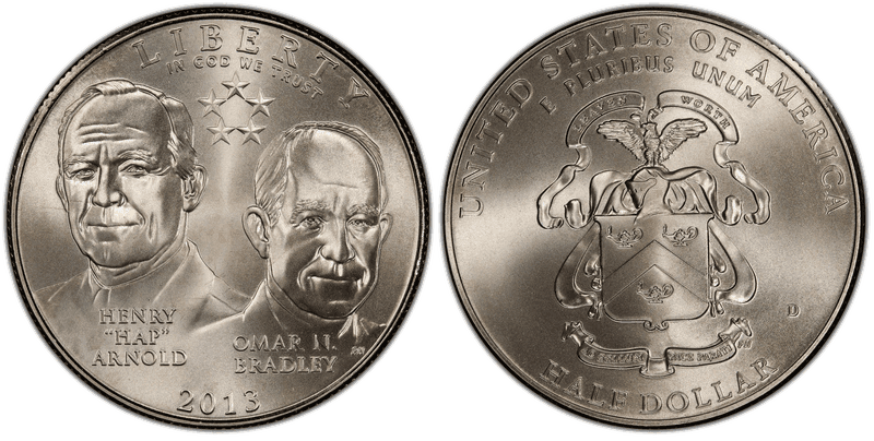 2013 5-Star Generals Commemorative Half Dollar