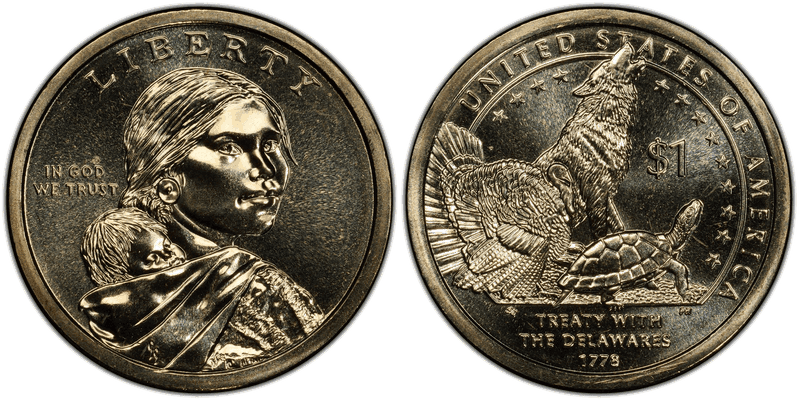 2013 Native American Dollar