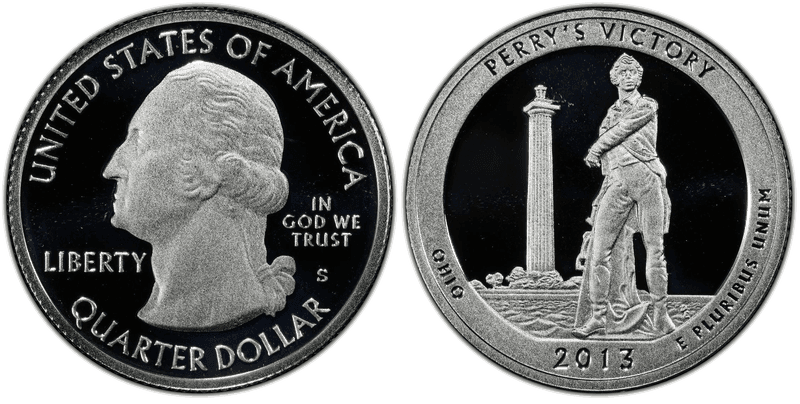 2013 (S) Proof Perry's Memorial NP-Silver Quarter