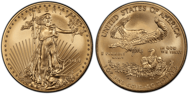 2014 American Eagle Fifty Dollar Gold