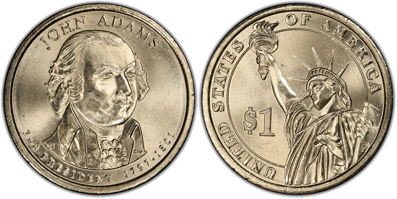 2014 (D) Presidential Dollar - Warren G. Harding, Position A