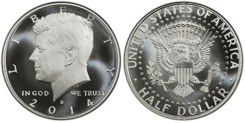 2014 (S) Kennedy Half Dollar - Enhanced - Silver 50th Anniversary Set