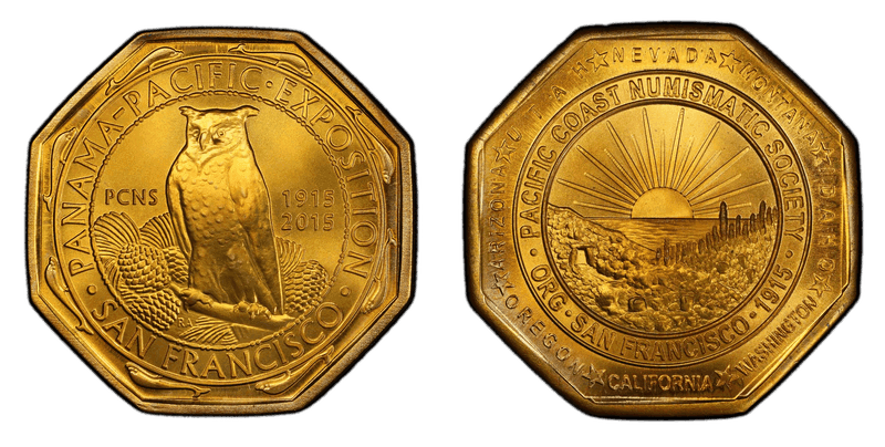 2015 Medal 100th AnniversaryP.C.N.S. Brass