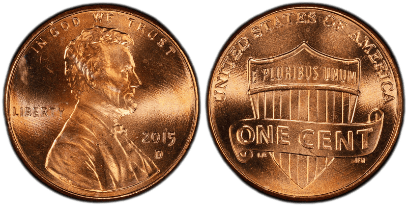 2015 Lincoln Shield Cent