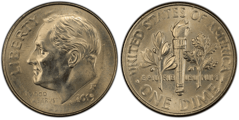 2015 (P) Roosevelt Dime