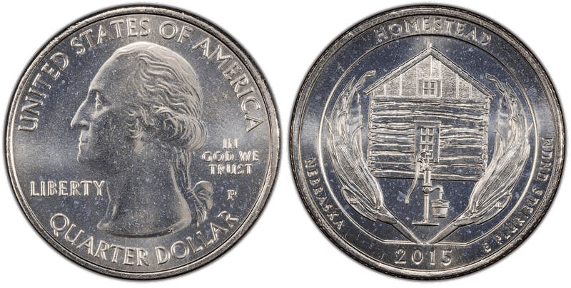 2015 (P) Homestead National Park Quarter