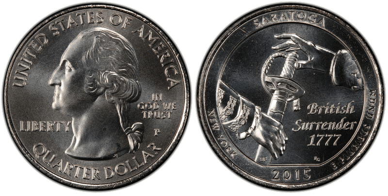 2015 (P) Saratoga National Park Quarter