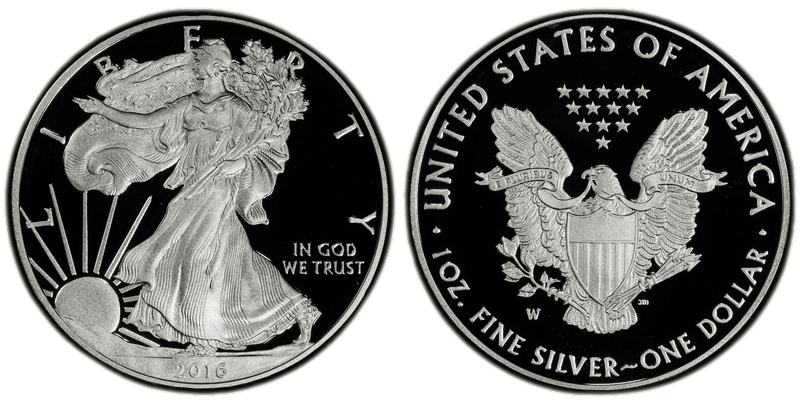 2016 (W) Proof Silver Eagle