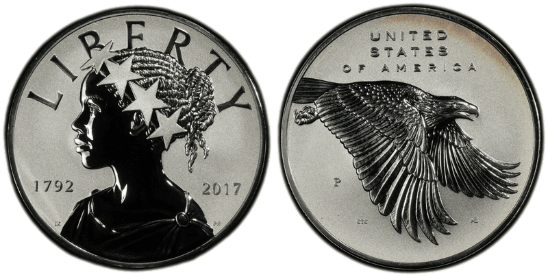 2017 (P) Reverse Proof American Liberty Medal