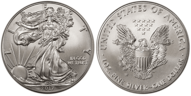 2017 (W) Burnished American Silver Eagle