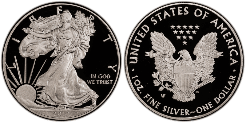 2017 (W) Proof American Silver Eagle