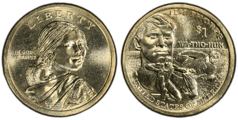2018 Native American Dollar