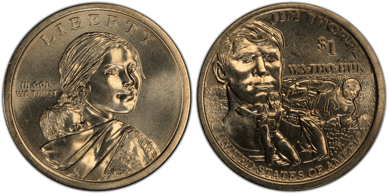 2018 (D) Native American Dollar - Position B