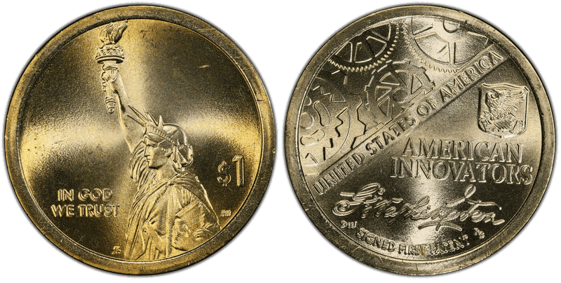 2018 (P) American Innovation Dollar - First Patent, Position B