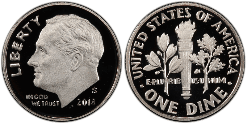 2018 (S) Proof Roosevelt Dime