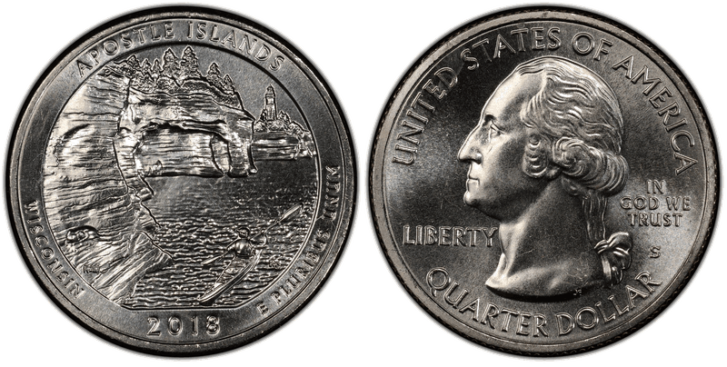 2018 (S) Apostle Islands National Park Quarter