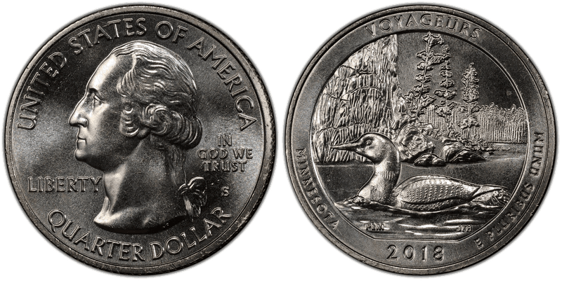 2018 (S) Voyageurs National Park Quarter