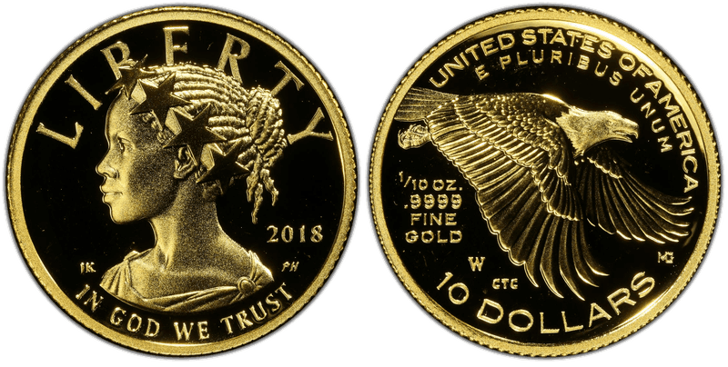 2018 American Liberty High Relief Gold