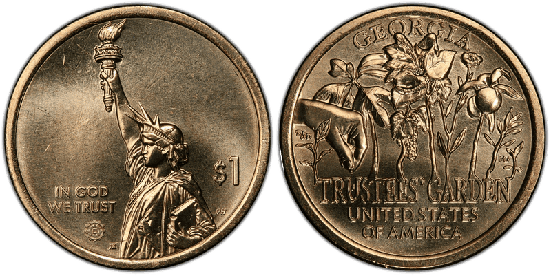 2019 (D) American Innovation Dollar - Georgia, Position A