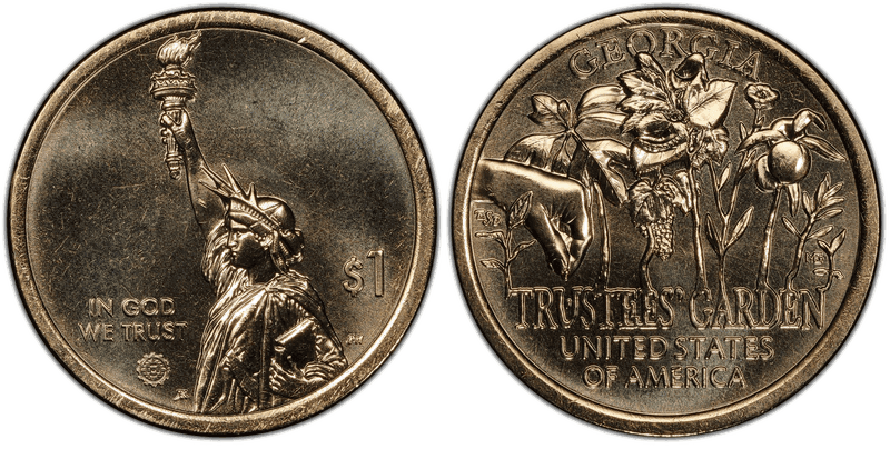 2019 (D) American Innovation Dollar - Georgia, Position B