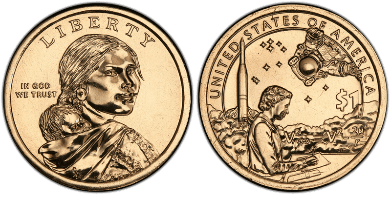 2019 (D) Native American Dollar - Position B