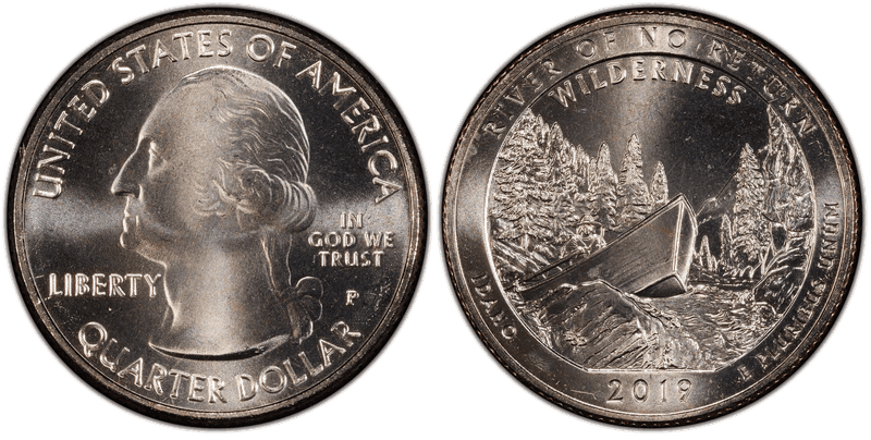 2019 (P) Frank Church River of No Return National Park Quarter