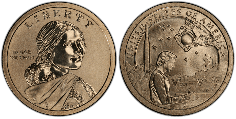 2019 Native American Dollar - Missing Edge Lettering