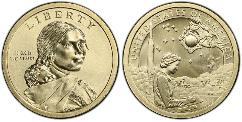 2019 (P) Native American Dollar - Enhanced, Position A