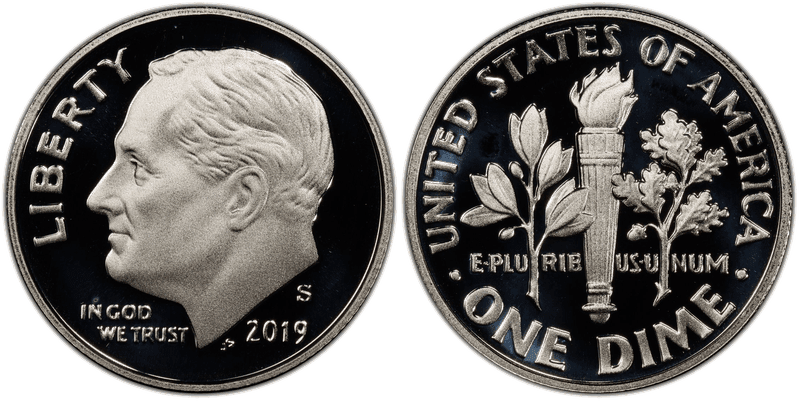 2019 (S) Proof Roosevelt Dime
