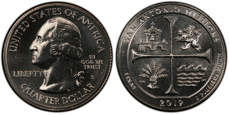 2019 (S) San Antonio Missions National Park Quarter