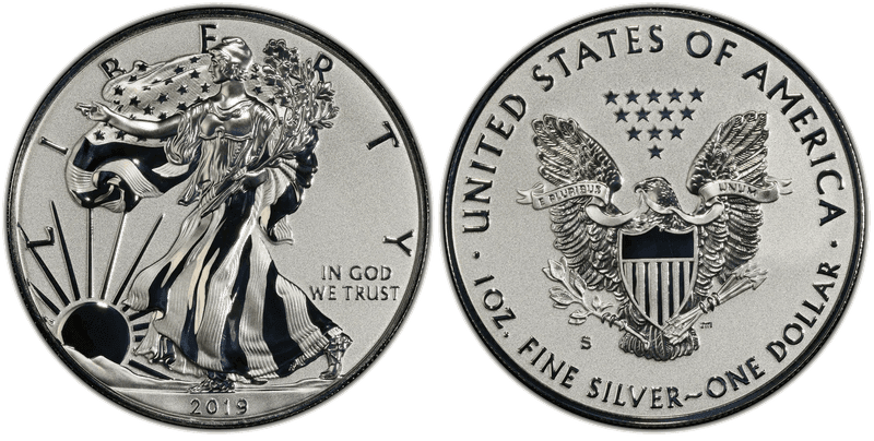 2019 (S) Reverse Proof Silver Eagle
