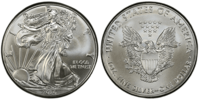 2020 (S)(W) American Silver Eagle