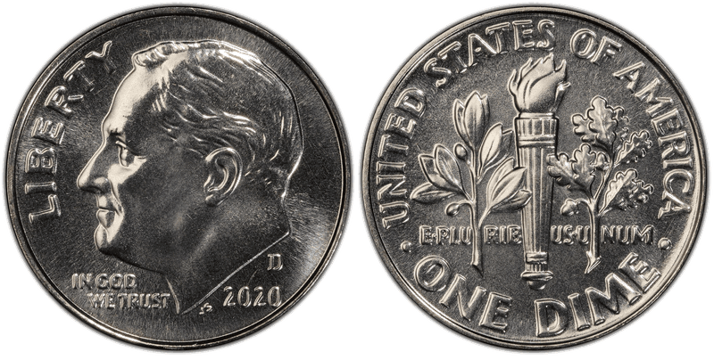 2020 Roosevelt Dime