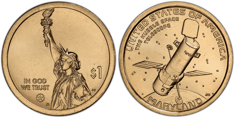 2020 (D) American Innovation Dollar - Maryland, Position A