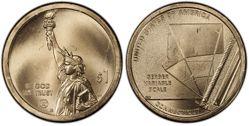 2020 (P) American Innovation Dollar - Connecticut, Position A
