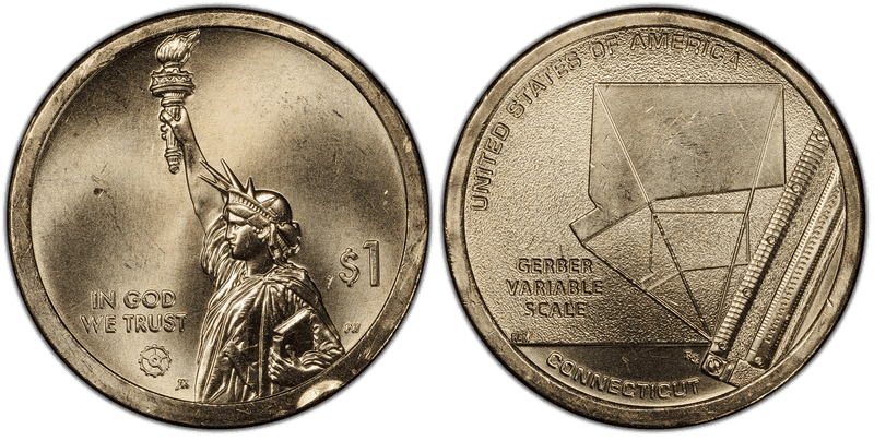 2020 (P) American Innovation Dollar - Connecticut, Position B