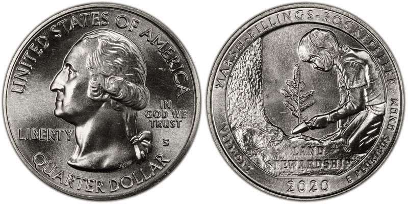 2020 (S) Marsh-Billings-Rockefeller National Park Quarter