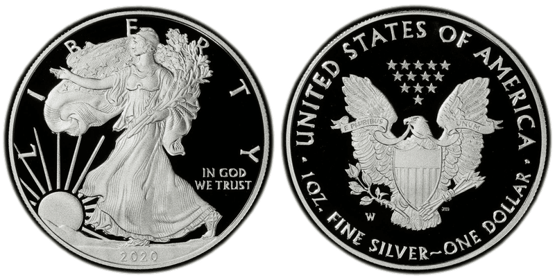 2020 (W) Proof American Silver Eagle